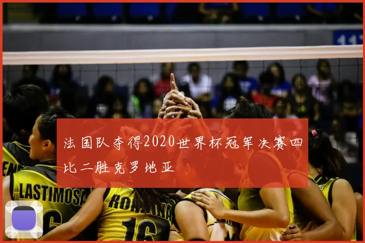法国队夺得2020世界杯冠军决赛四比二胜克罗地亚